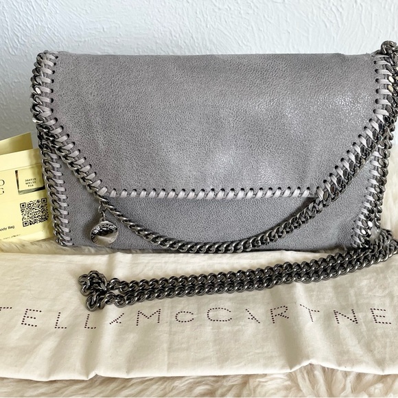 Stella McCartney Falabella  fold over crossbody bag - Picture 2 of 13